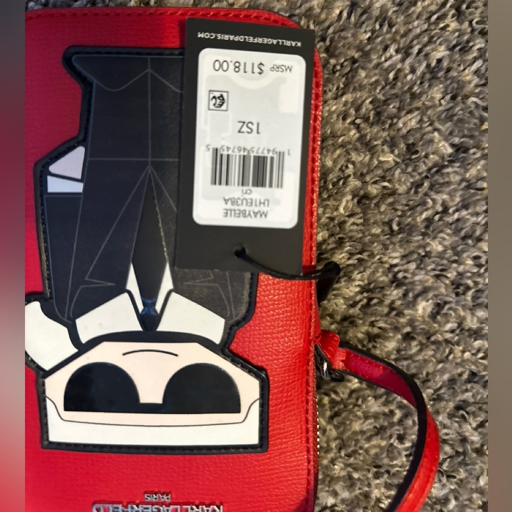 small side bag red